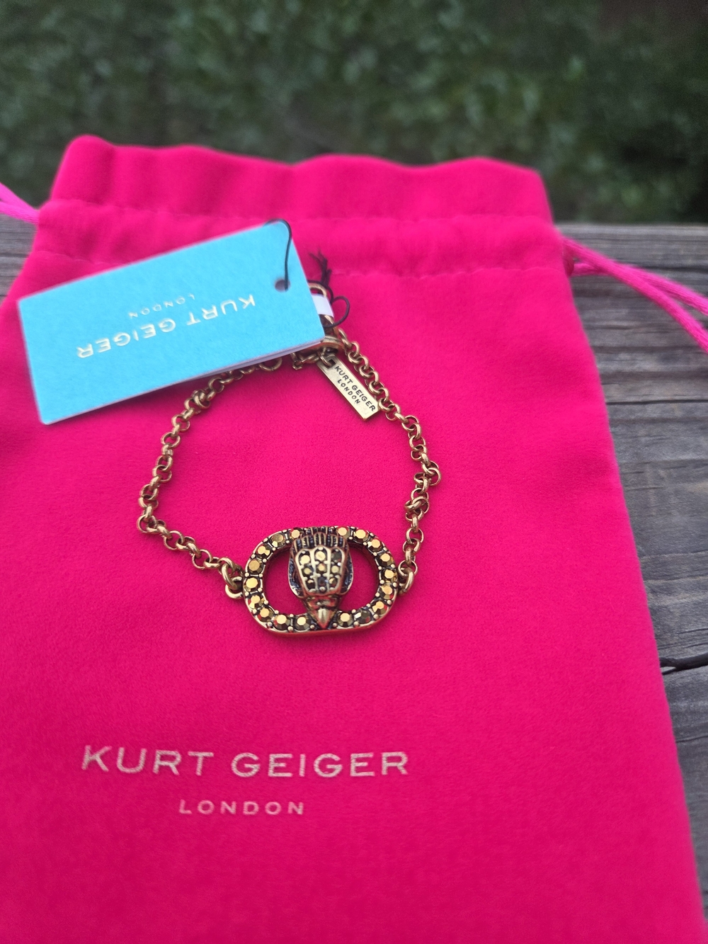 Kurt Geiger Gold-Tone Bracelet